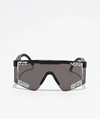 Pit Viper x Liquid Death The Exec Original Black & Smoke Polarized Sunglasses