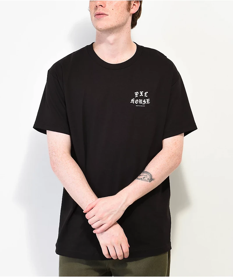 Pixel House Sushi Mutant Black T-Shirt