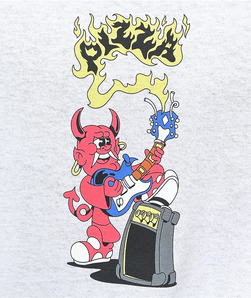Pizza Devil White T-Shirt