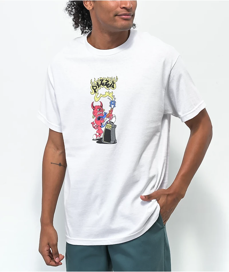 Pizza Devil White T-Shirt