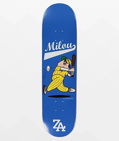 Pizza Milou Baseball 8.25" Skateboard Deck