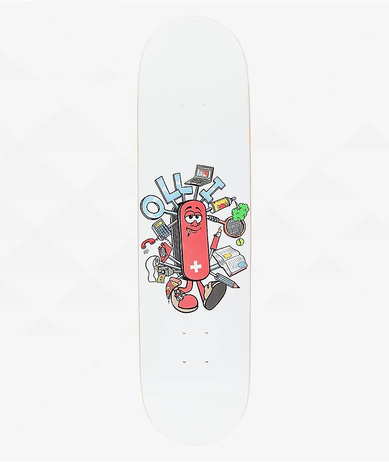 Pizza Olli Debut 8.25" Skateboard Deck