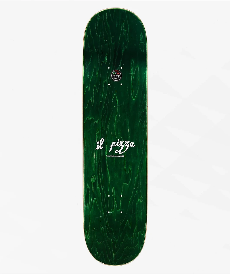 Pizza Thumb 8.25" Skateboard Deck