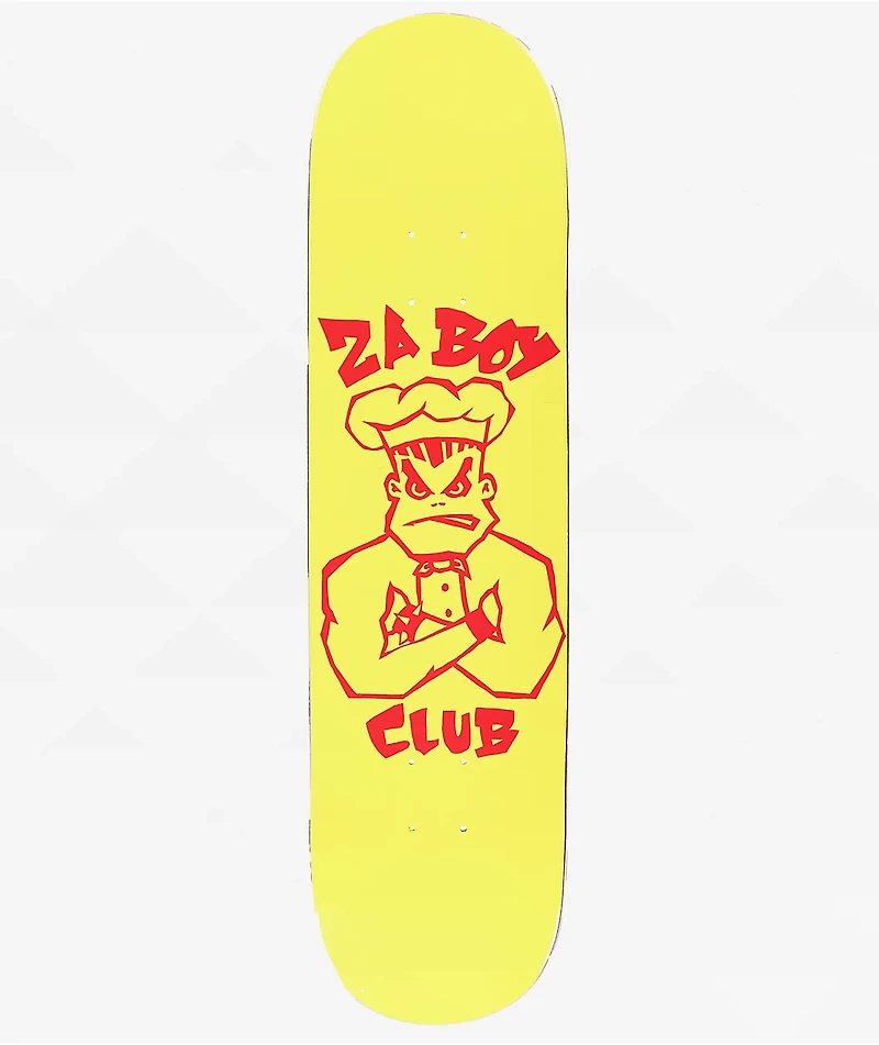 Pizza Za Boy Club 8.25" Skateboard Deck