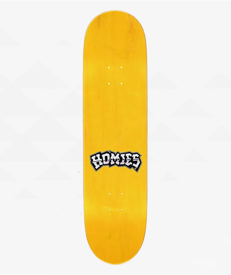 Pizza x Homies Check It Out 8.25" Skateboard Deck