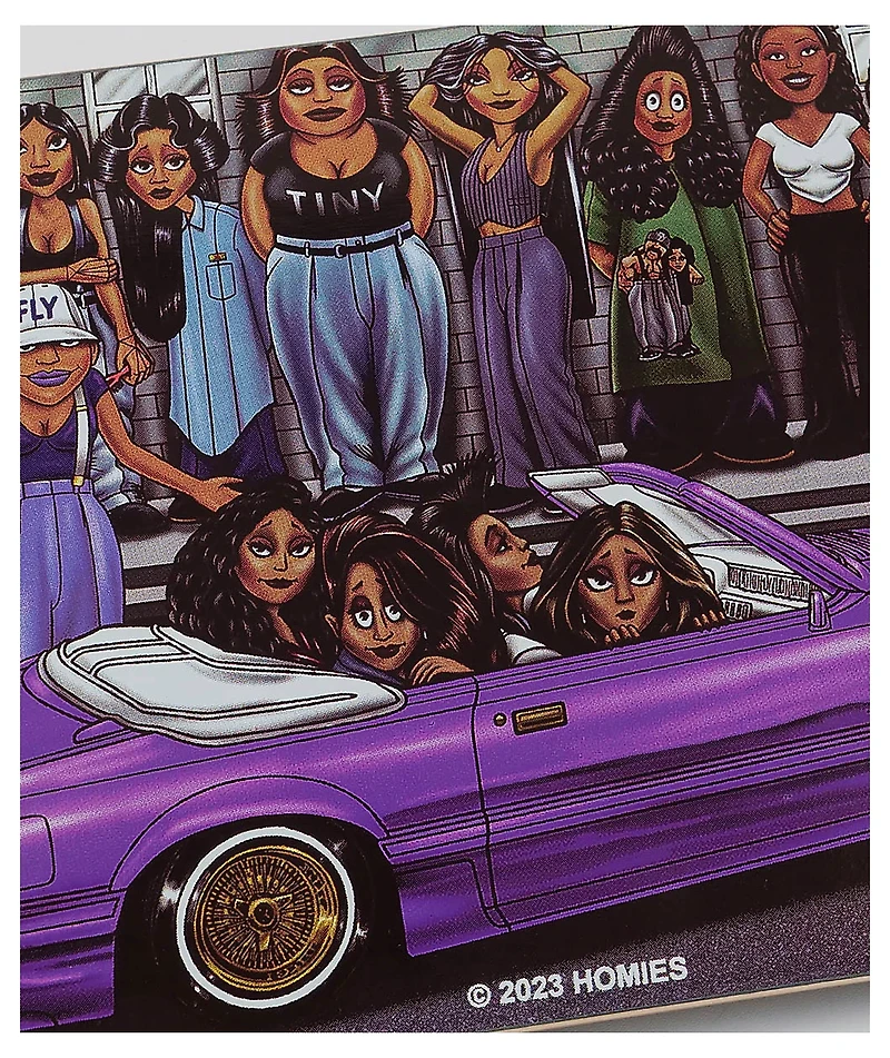 Pizza x Homies Homegirl Hangout 8.5" Skateboard Deck