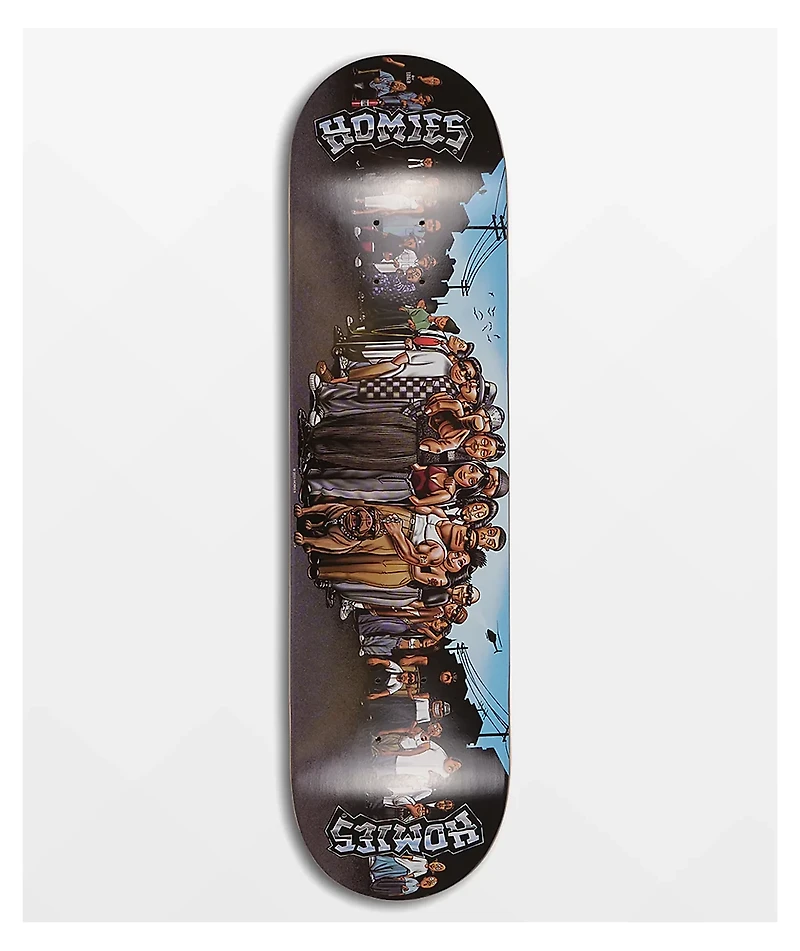 Pizza x Homies Want You 8.25" Skateboard Deck