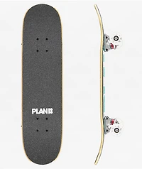 Plan B Classic Stain 7.25" Skateboard Complete
