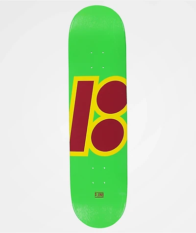 Plan B Full Dipper Green 8.25" Skateboard Deck