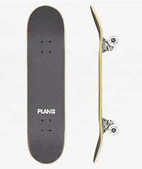 Plan B OG Team Metallic Black 8.0" Skateboard Complete