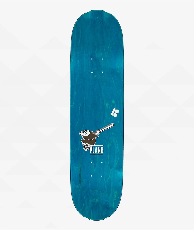 Plan B x San Diego Padres Pinstripe 8.5" Skateboard Deck