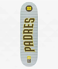 Plan B x San Diego Padres Pinstripe 8.5" Skateboard Deck