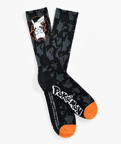 Pokémon & Santa Cruz  Pikachu Men's Black Socks