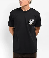 Pokémon & Santa Cruz Fire Type 3 Men's Black T-Shirt