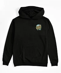Pokémon & Santa Cruz Pikachu Spray Dot Youth Black Hoodie