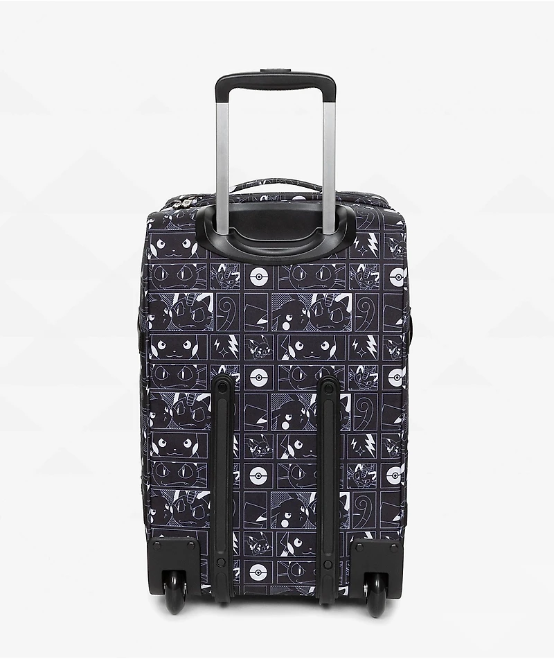 Pokémon x Eastpak Transit'r S All Over Black Carry On Roller Luggage