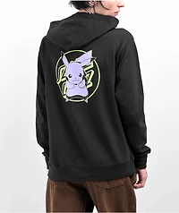 Pokemon & Santa Cruz Pikachu Dot Women's Black Hoodie