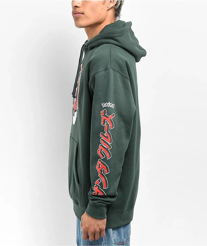Pokemon & Santa Cruz Poke Ball Dot Men's Hoodie