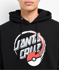 Pokemon & Santa Cruz Poke Ball Dot Men's Hoodie