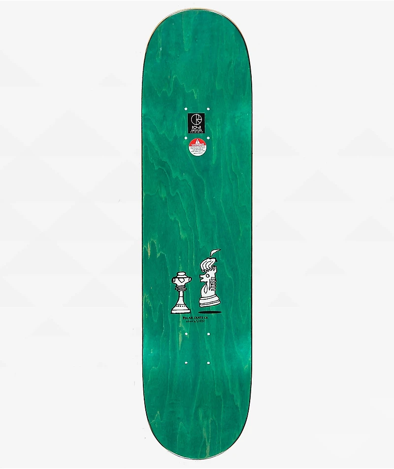 Polar Brady Checkmate 8.0" Skateboard Deck