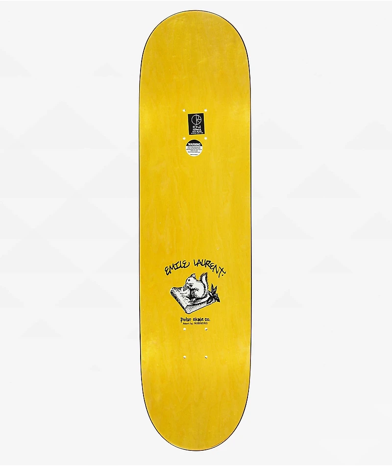 Polar Emile Burnside 2084 8.5" Skateboard Deck