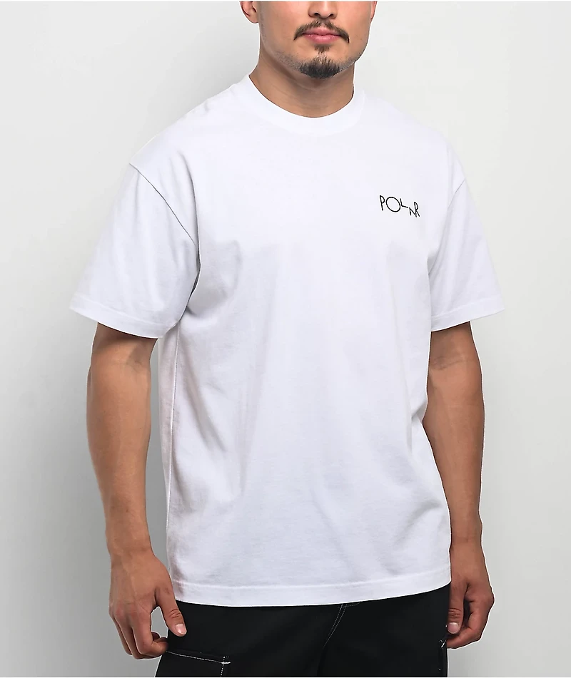 Polar No Comply White T-Shirt