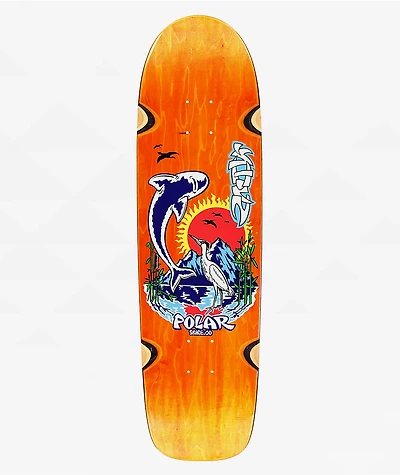 Polar Shin Mt. Fuji Wheel Wells 8.75" Cruiser Skateboard Deck