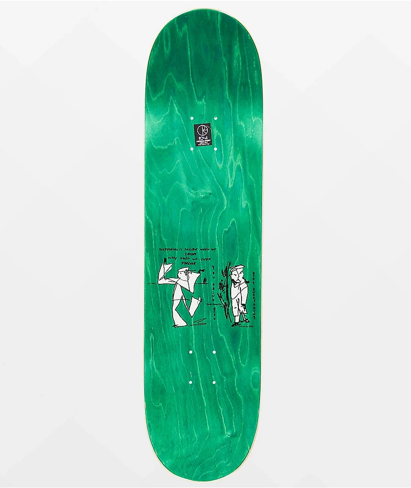 Polar Sleep Forever 8.25" Skateboard Deck