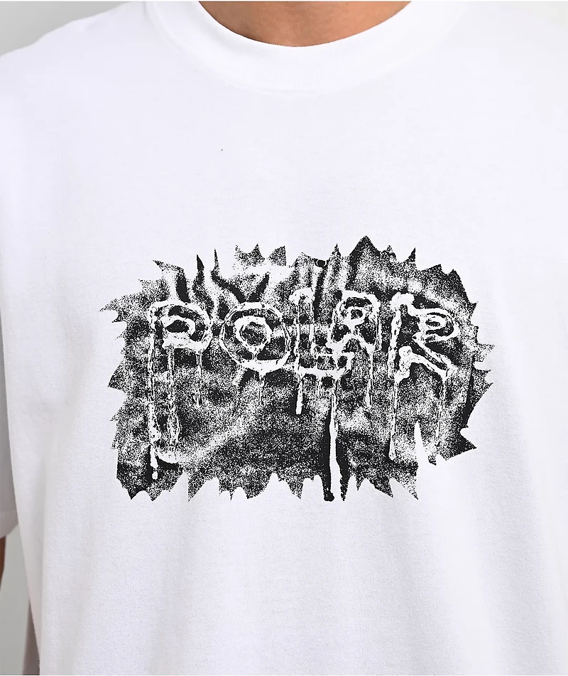 Polar Wrinkle White T-Shirt