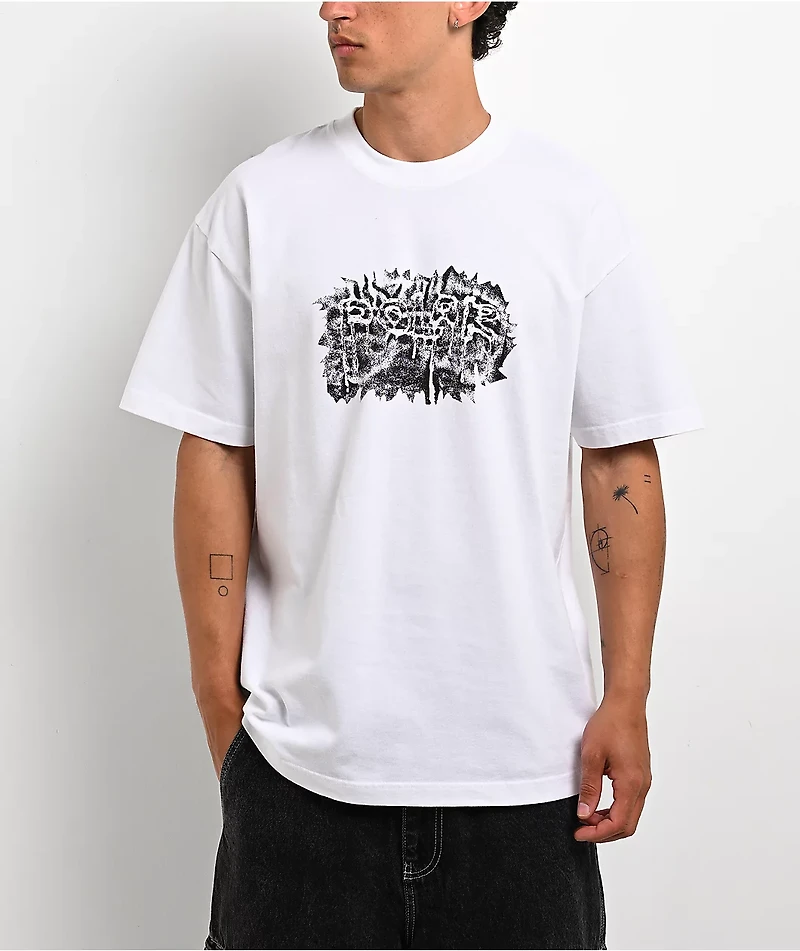 Polar Wrinkle White T-Shirt