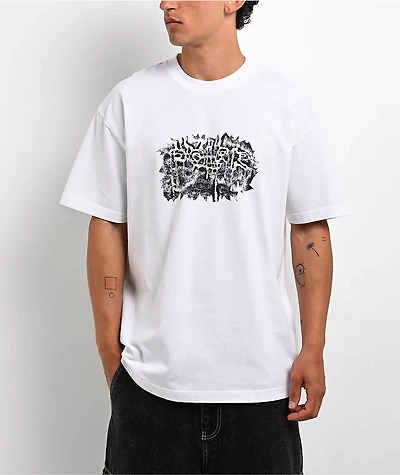 Polar Wrinkle White T-Shirt
