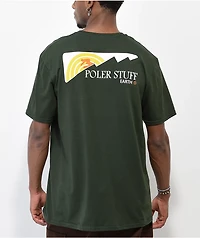 Poler Downhill Green T-Shirt
