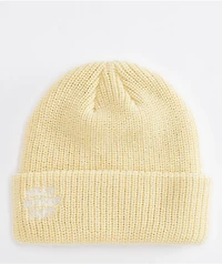 Poler Fancy Man Cream Beanie