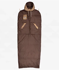 Poler Goomer Brown Reversible Poncho