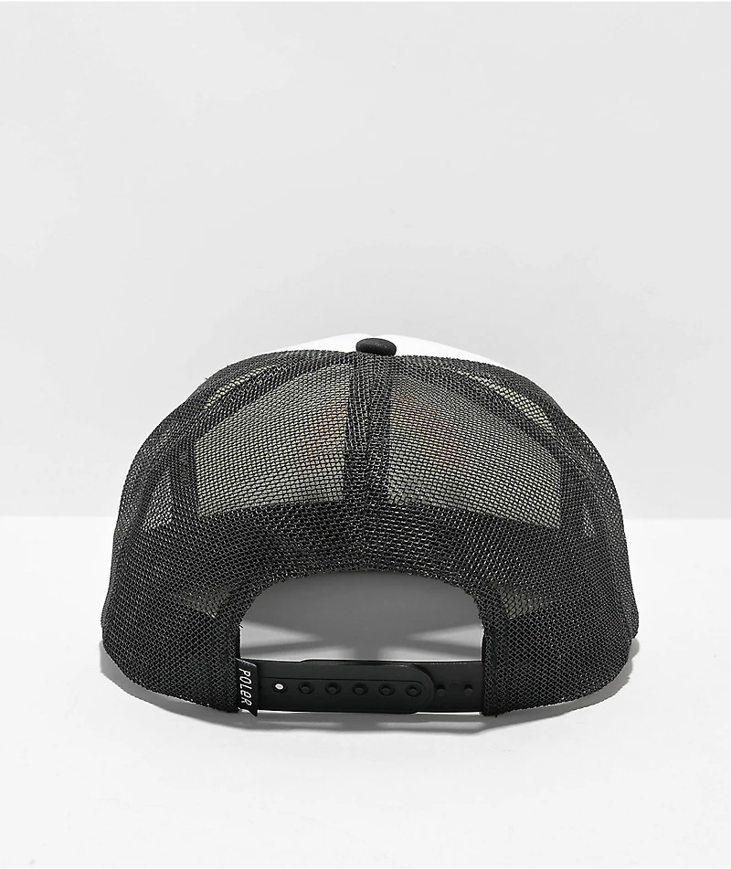 Poler Rainbow Black & White Trucker Hat