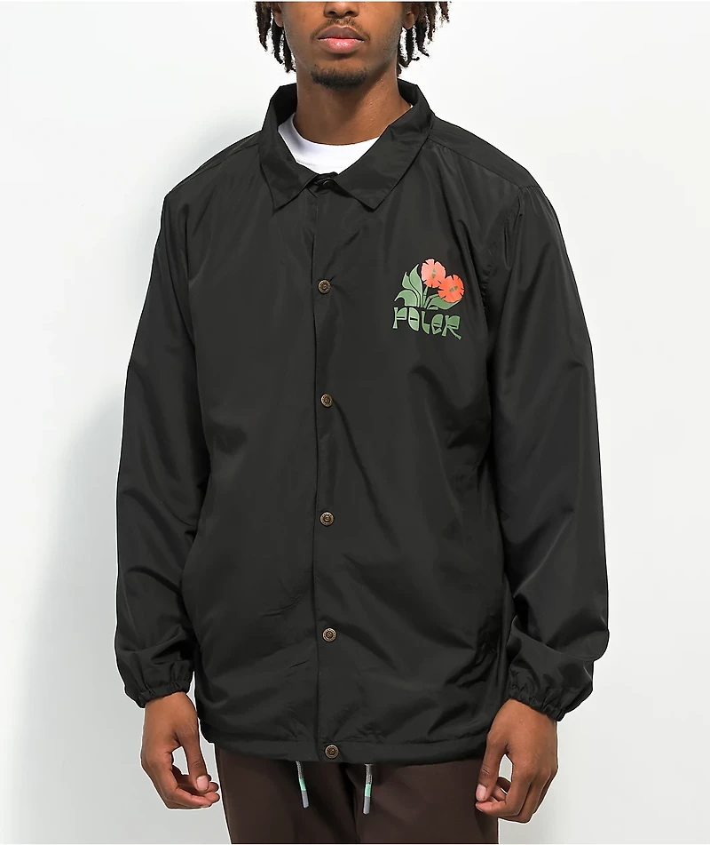 Poler Sprouts Black Coaches Jacket