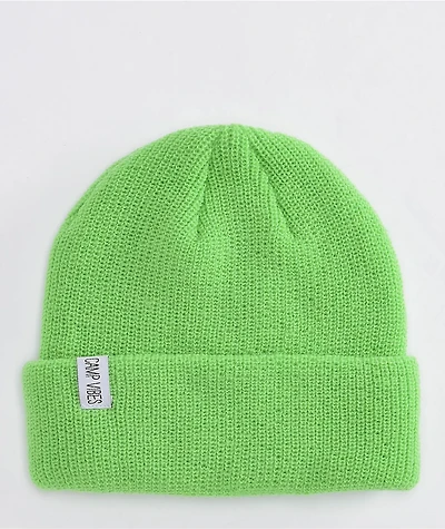 Poler Tube City Grass Green Beanie