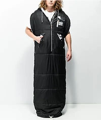 Poler x See Black & Checkerboard Reversible Napsack
