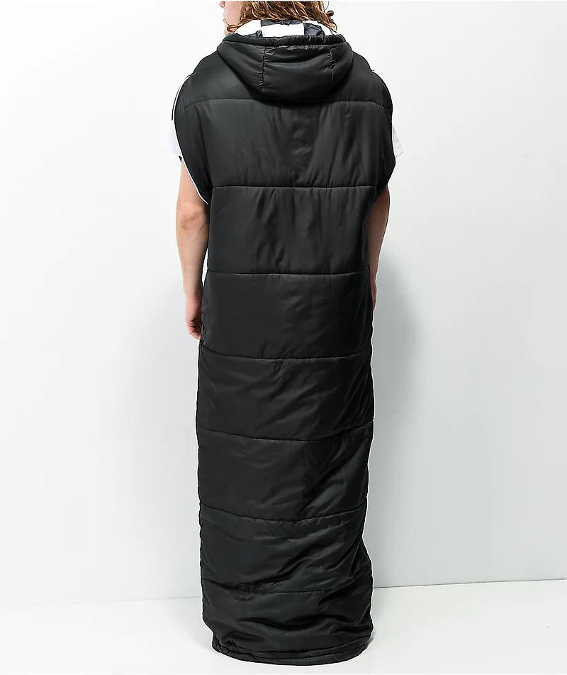 Poler x See Black & Checkerboard Reversible Napsack