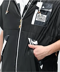 Poler x See Black & Checkerboard Reversible Napsack