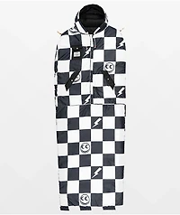 Poler x See Black & Checkerboard Reversible Napsack