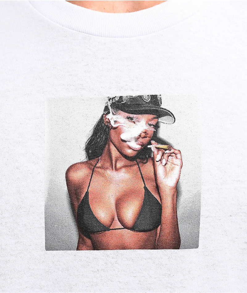 Popular Demand Blaze White T-Shirt