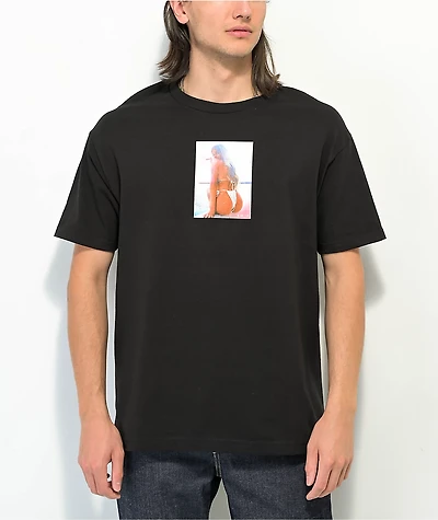 Popular Demand Boat View Black T-Shirt