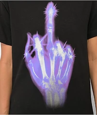 Popular Demand Bones Black T-Shirt