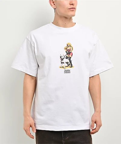 Popular Demand Bully White T-Shirt