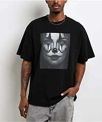 Popular Demand Face Paint Black T-Shirt
