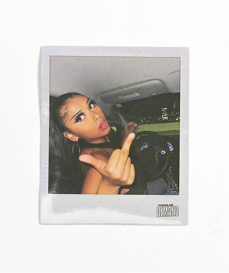 Popular Demand Instant Hello Sticker
