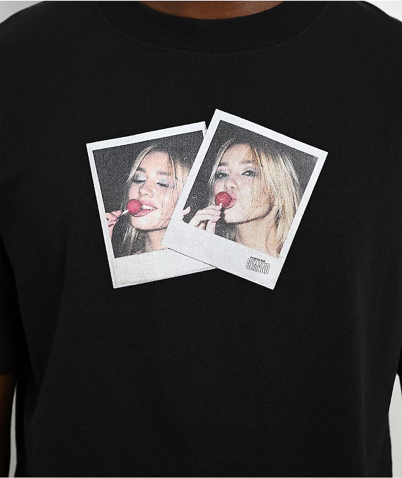 Popular Demand Instant Lolly Pop Black T-Shirt