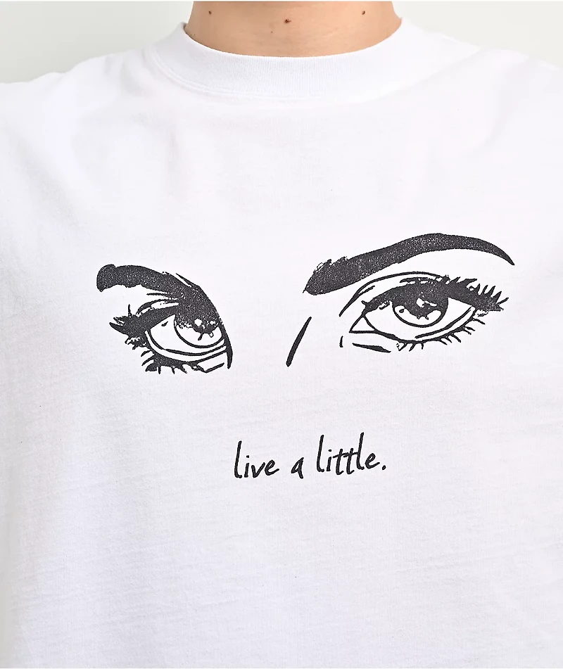 Popular Demand Live Eyes White T-Shirt