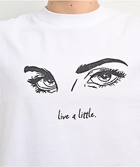 Popular Demand Live Eyes White T-Shirt